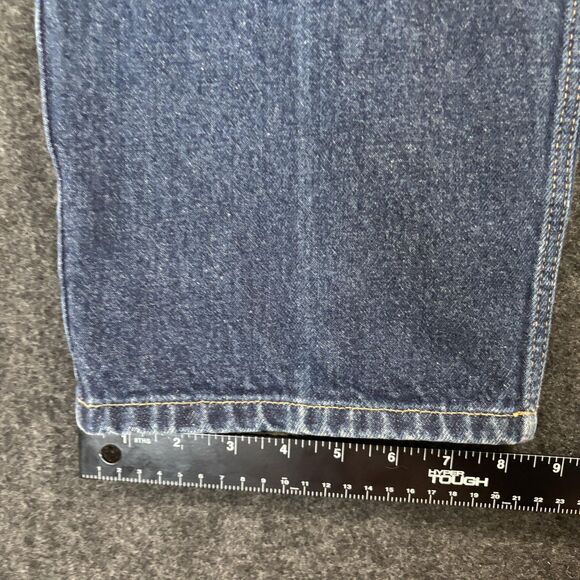 Vintage Tommy Jeans Men's 42x32 Blue Relaxed Fit Classic 90s Y2K Denim Vintage - Picture 7 of 10